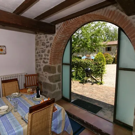 House Overlooking Near Tuscany