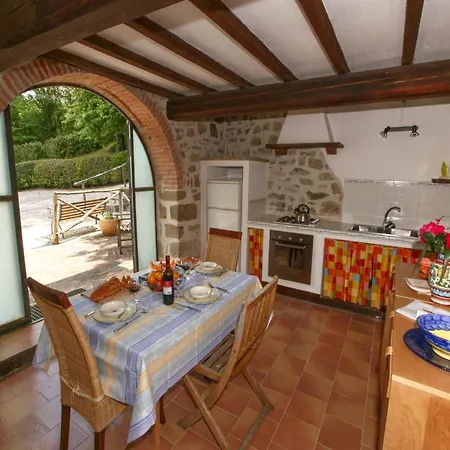 House Overlooking Near Tuscany Ferienhaus Casella (Umbria)