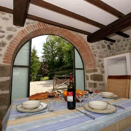 House Overlooking Near Tuscany