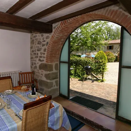 House Overlooking Near Tuscany
